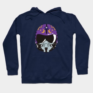 Merlin - vintage helmet Hoodie